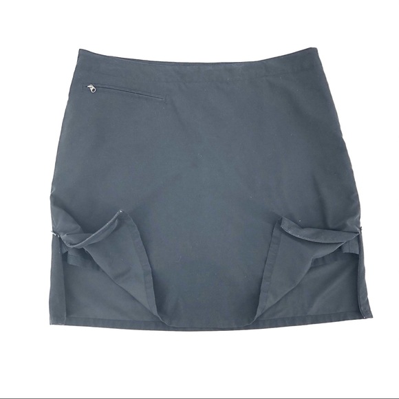 Patagonia Black Duway Golf Athletic Skirt Skort - Picture 3 of 7